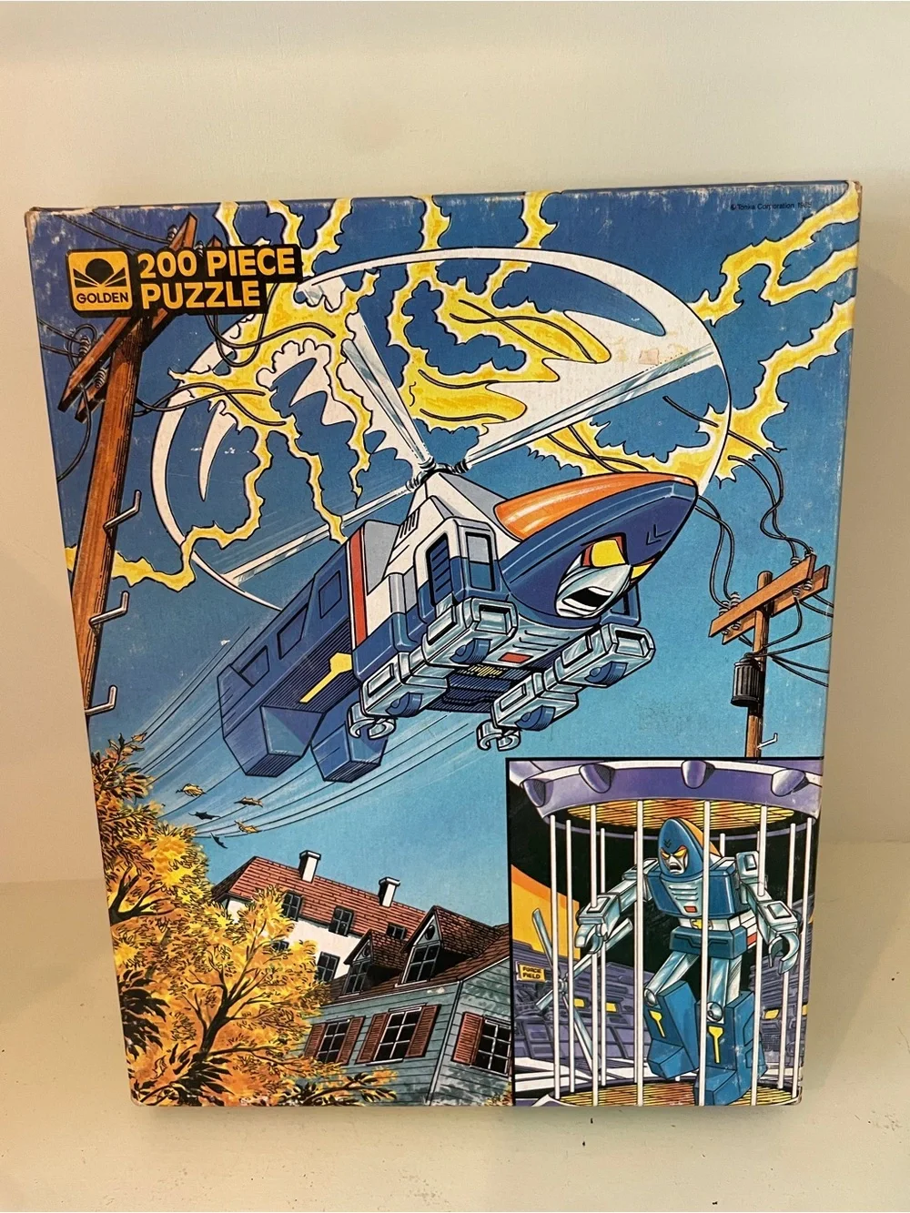 GoBots Puzzle Lot 200 Pieces Set of 3 Golden Tonka 1985 Leader-1 Cop-Tur Turbo